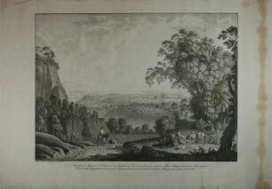 "Ansicht von Agrigent in Sicilien mit dem Tempel der Juno..." - Ansicht von Agrigent in Sizilien