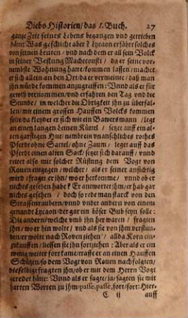 Beutelschneider, Oder Newe, warhaffte, vnd eygentliche Beschreibung Der DiebsHistorien : Darinnen Der Beutelschneider, Diebe, vnnd Rauber Arglistigkeit, Verschlagenheit, Bossen, Rencke, vnd Tücke, auch was sie für wunderbarliche seltzame Diebsgriffe, Practicken, vnd Fündlein erdacht ... haben. Jn sonderlichen warhafften Historien vor Augen gestellet ... Auß dem Frantzösischen in die Hochteutsche Sprach übersetzt, [1]