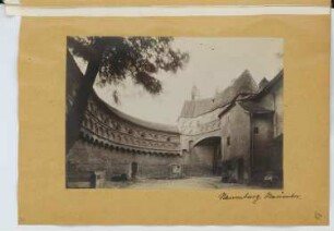 Marientor, Naumburg/Saale: Ansicht (aus: Skizzen- und Fotoalbum 24)