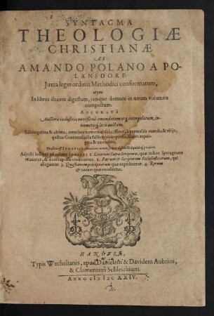 Syntagma Theologiae Christianae
