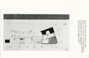 Haus der Stoffe-Geschäftshaus, Berlin-Charlottenburg (Diplomarbeit bei Kurt Dübbers): Grundriss Normalgeschoss 1:200
