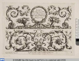 Livre de diverses frises