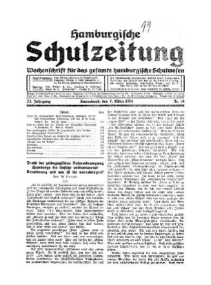 Droht der pädagogischen Reformbewegung Hamburgs die Gefahr vollkommener Verwirrung und wie ist ihr vorzubeugen? : III.