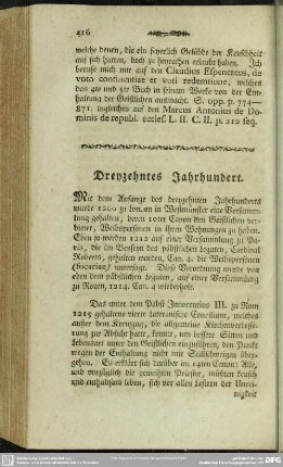 Dreyzehntes Jahrhundert
