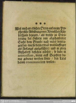 [Prophetische Abbildung Des Vierdten Thier-Reichs Danielis[