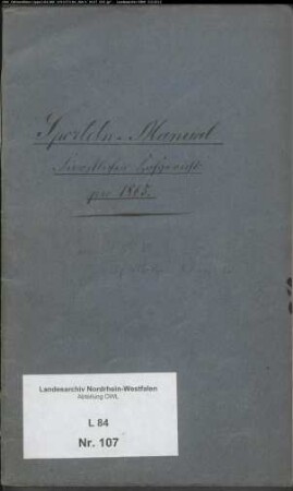 Sportelnmanual des Hofgerichts