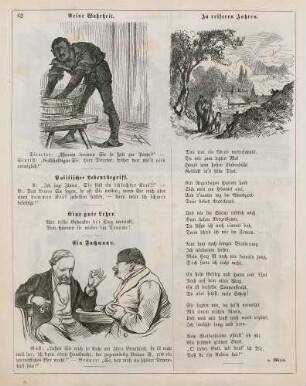 "Reine Wahrheit" "Ein Fachmann" "In reiferen Jahren"