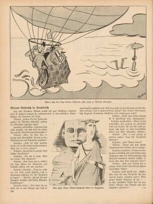 "Weenn ihm die Lüge keinen Auftrieb gibt, dann muß er Ballast abwerfen." "Der neue Marc Anton-Anthony Eden in Aegypten"