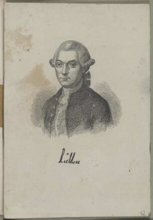 Bildnis des Magnus Gottfried Lichtwer