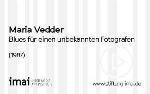 Blues für einen unbekannten Fotografen