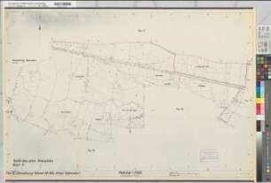 Vohren (Warendorf), Beelen (Beelen), Flurbereinigung unteres Axtbachtal, Bl.5 Bestandskarte Vohren Flur 16