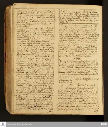 Auszug eines Briefs von August Hermann Francke an Christoph Hohenhausen.