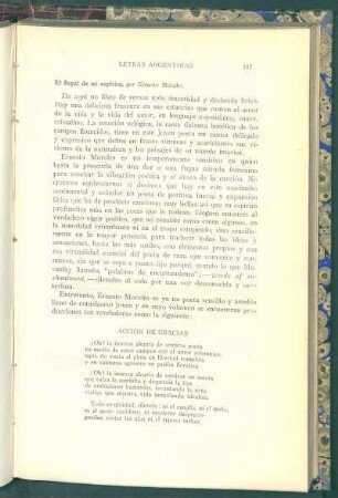 El sayal de mi espíritu, por Ernesto Morales