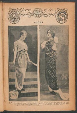 Modas - [Fotografías] : Para la niña y la mujer
