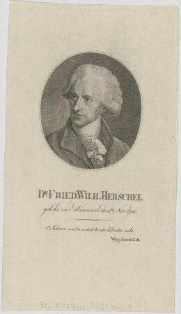 Bildnis des Fried. Wilh. Herschel