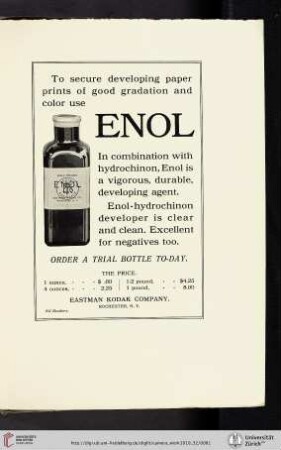 Eastman Kodak Company [Enol Developer]