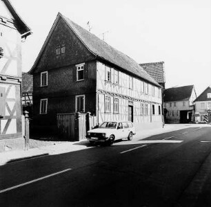 Fachwerkwohnhaus; Groß-Bieberau, Marktstraße 1