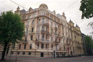 Mietshaus Alberta iela 13 (Albertstraße) in Riga