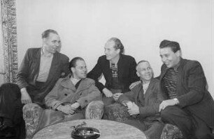 Tagung der Volksbühne im Berliner Künstlerklub Möwe : Tagungsteilnehmer