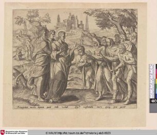 [Christus heilt die zehn Leprosen; Christ Healing the Ten Lepers]