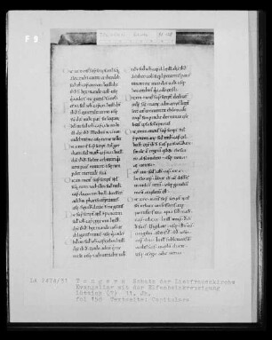 Textseite: Capitulare, Folio 158