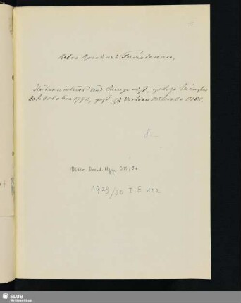 Nr. 5e. Fürstenau, Anton Bernhard