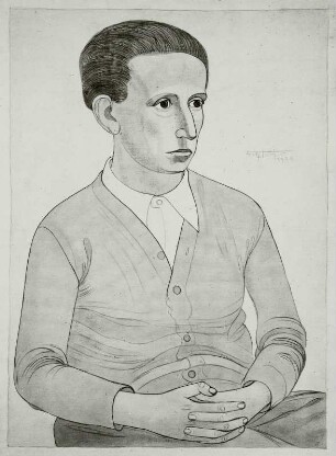 Maler Hermann Glöckner