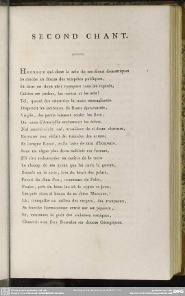 Second Chant