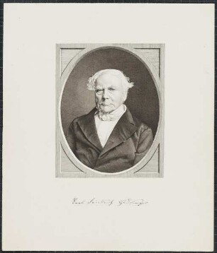 Icones Professorum Marpurgensium — Bildnis des Carl Friedrich Heusinger (1792-1883)