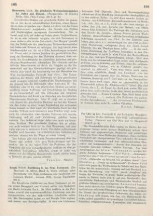 165-166 [Rezension] Knopf, Rudolf, Einführung in das Neue Testament