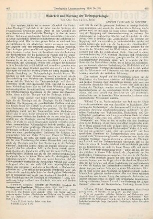 407-414 Wahrheit und Wertung der Tiefenpsychologie