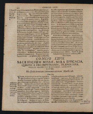 Concio LXVII.