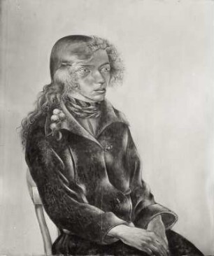 Proletariermädchen : Völker, Karl: Proletariermädchen. Öl/Holz; 88,5 x 75 cm. um 1925. Halle: Staatliche Galerie Moritzburg J/294