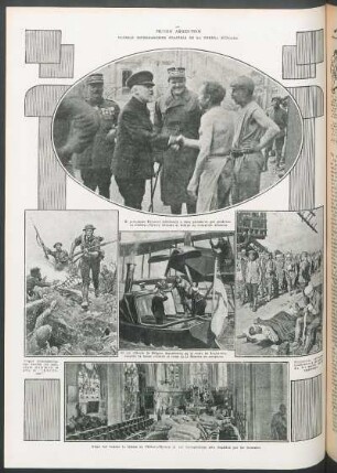 Últimas informaciones gráficas de la guerra europea [Fotografías y dibujos]