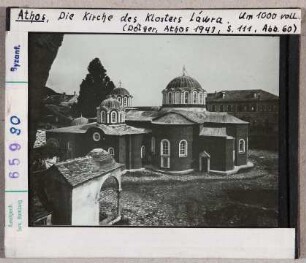 Athos: Kirche des Klosters Láwra