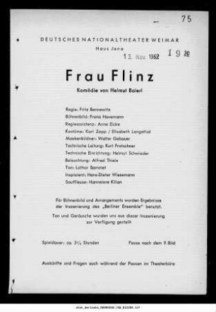 Frau Flinz