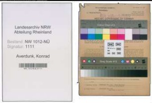 Entnazifizierung Konrad Averdunk , geb. 19.12.1891 (Landwirt)