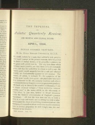 Vol. VII, Nr. 14. April, 1894.
