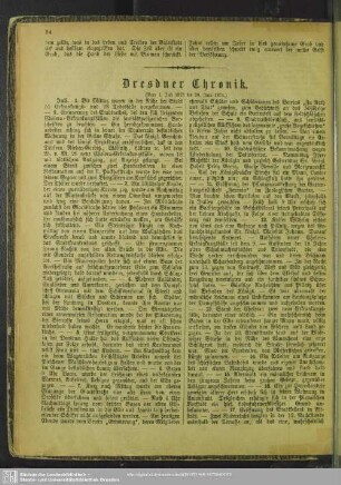 Dresdner Chronik (Vom 1. Juli 1873 bis 30. Juni 1874)