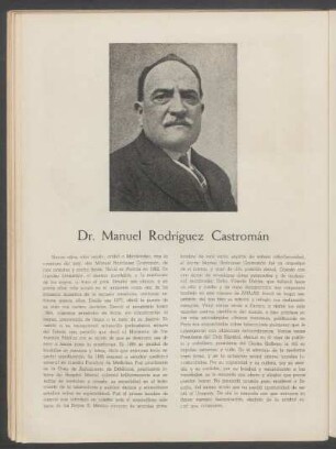 Dr. Manuel Rodríguez Castromán