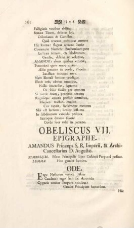 Obeliscus VII.
