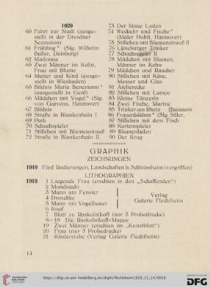 Graphik (Nr.1-37)