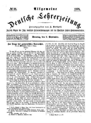 Zur Frage des geometrischen Unterrichts : (Schluß)