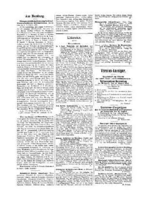 Litteratur : Beilage zu Nr. 33 der Pädagogischen Reform