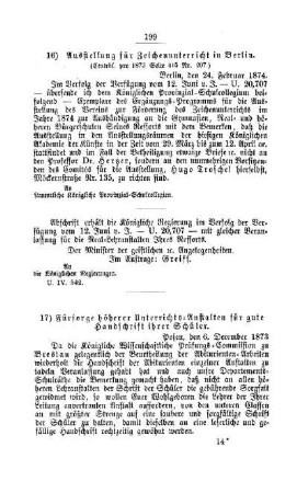 Ausstellung für Zeichenunterricht in Berlin : [III. Gymnasial- und Real-Lehranstalten]