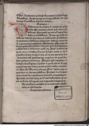 Confessionale "Defecerunt ... Scrutantes aliorum peccata sunt confessores"