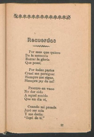Recuerdos