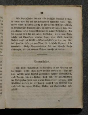 [22.] Badeanstalten.