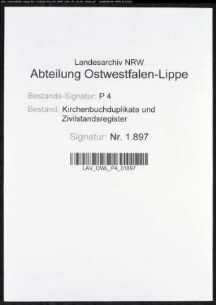 Kirchenbuchduplikat der katholischen Gemeinde Hellinghausen (GHT 1854). (Gemeinde: Hellinghausen, katholische Gemeinde)