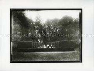 Das Naturtheater (auch: Heckentheater) im Schlosspark von Rheinsberg